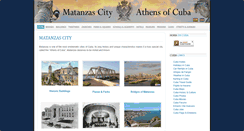 Desktop Screenshot of matanzascity.org