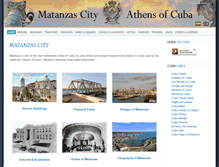 Tablet Screenshot of matanzascity.org